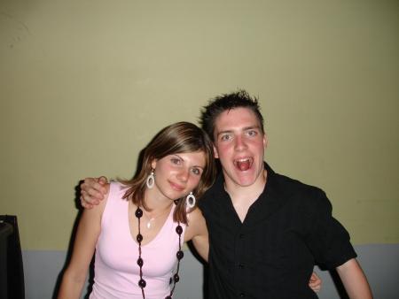 me and she....